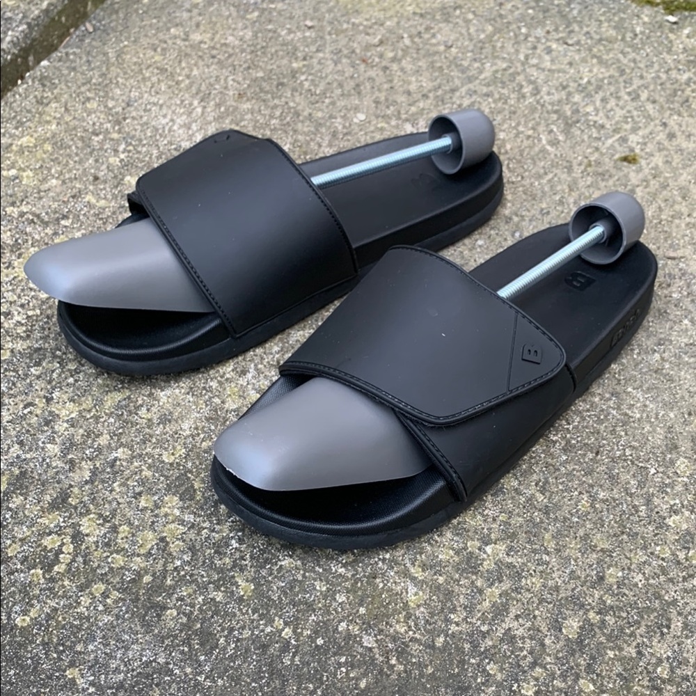 Bench Black Slide Sandals Minimalist Design